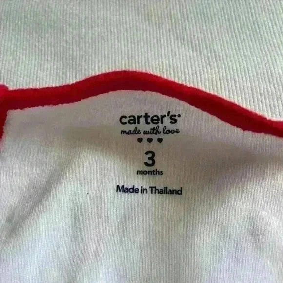 New Never worn Carter 3 months outfit. Babies first fourth. Bloomers & Onesie - Picture 3 of 4